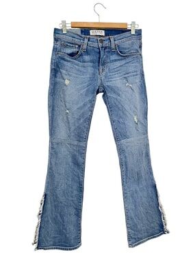 TEXTILE Elizabeth and James STEWART Blue Distressed Flare Jeans